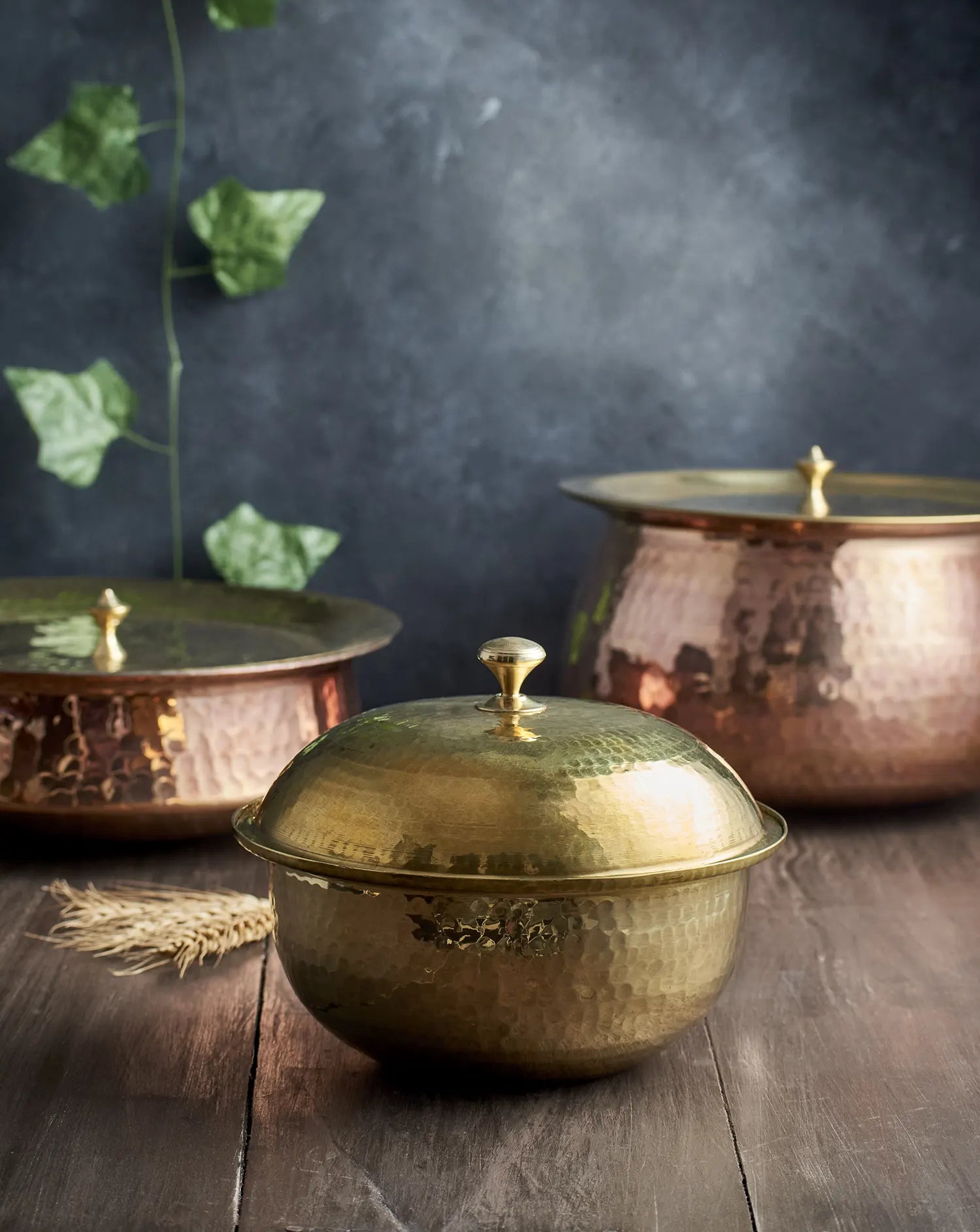 Brass Serving Bowls