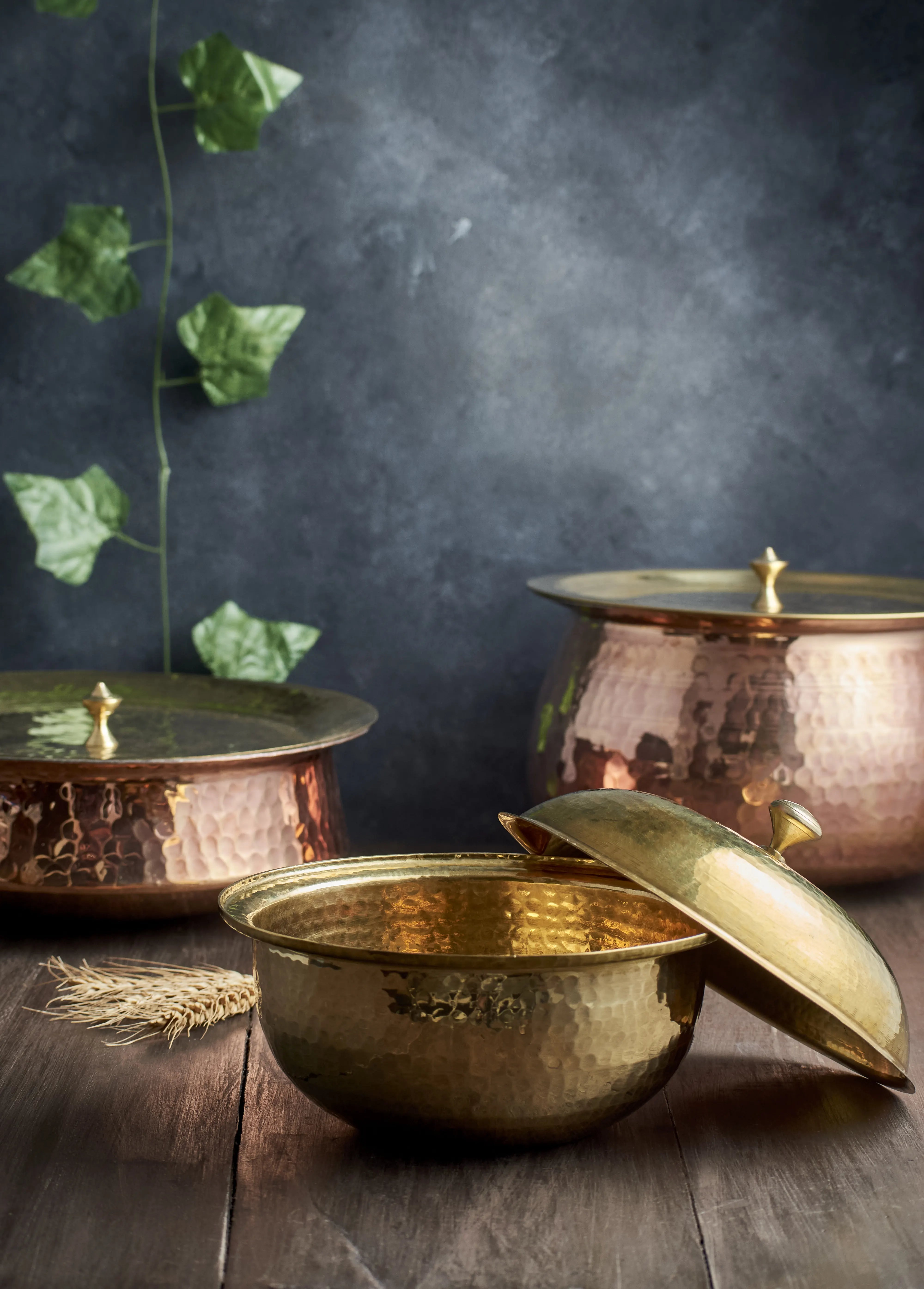 Brass Serving Bowls