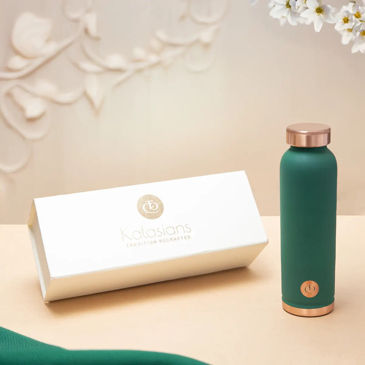 Copper Bottle- Green