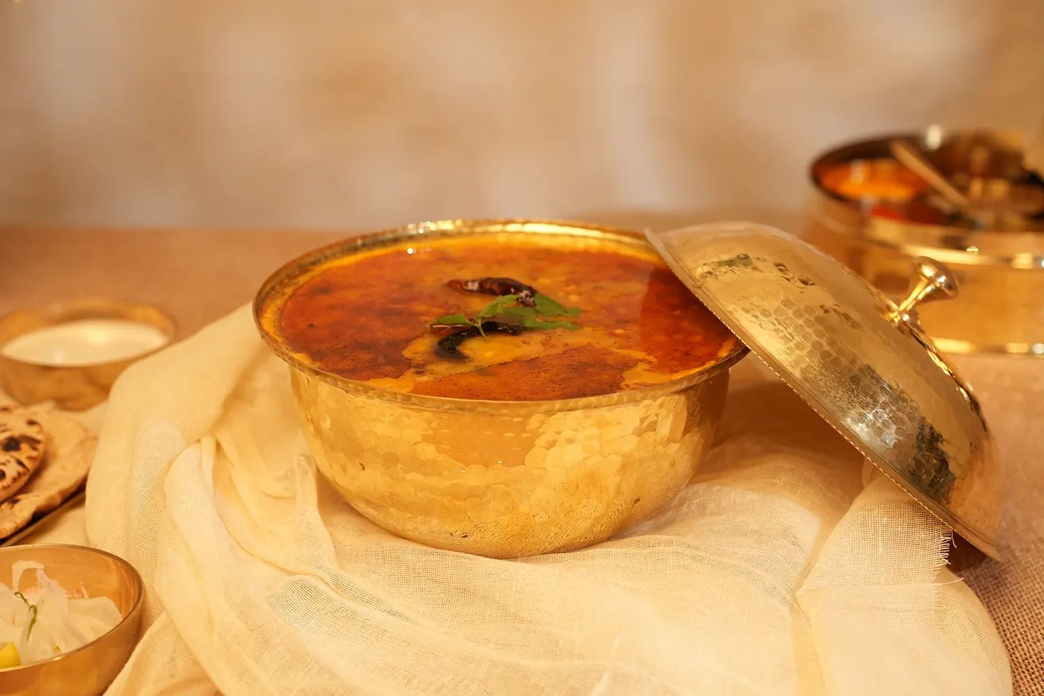 Brass Serving Bowls