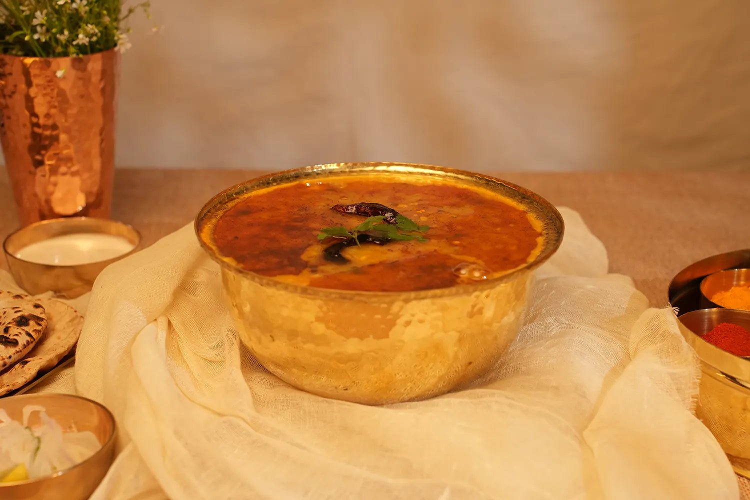 Brass Serving Bowls