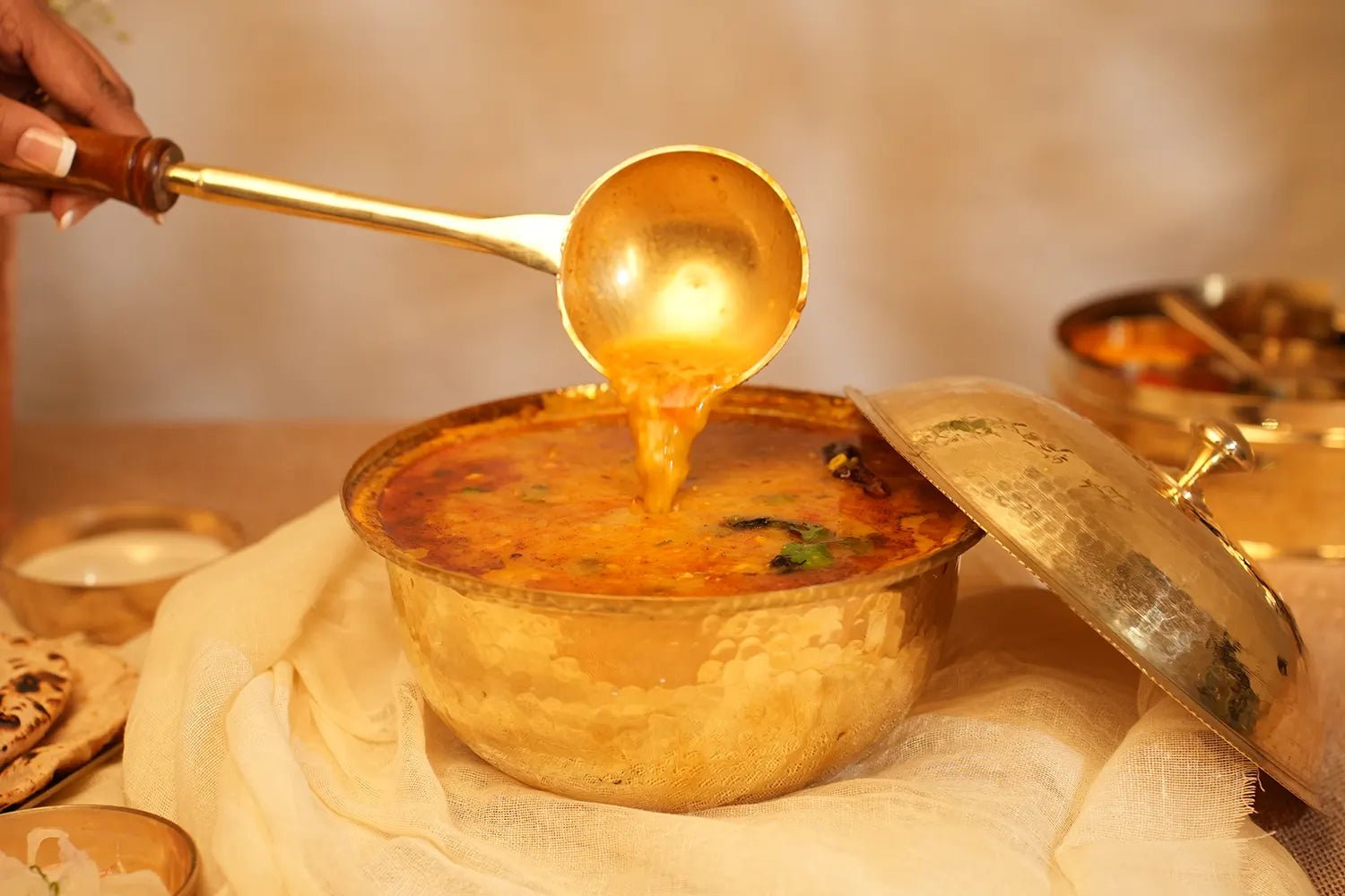 Brass Serving Bowls