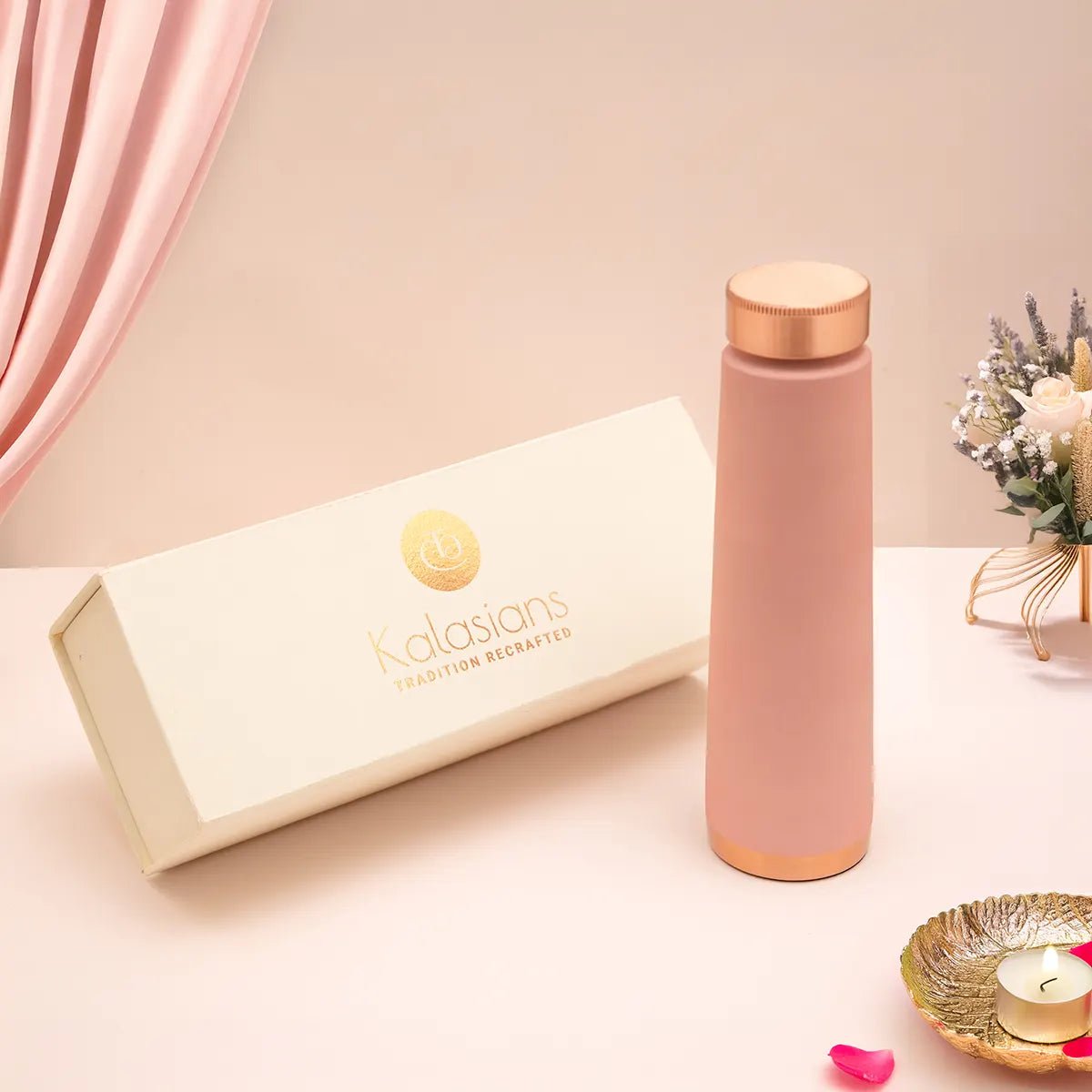 Copper Bottle- Pink