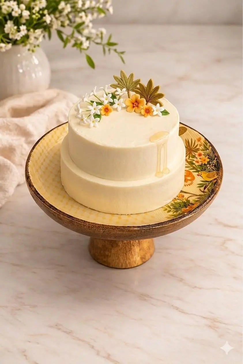 Mango Wood Cake Stand